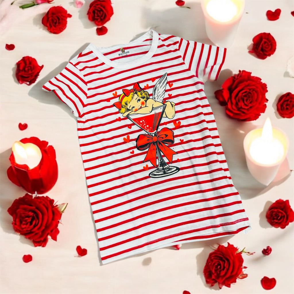 Martini Baby Pin Stripe Tee Shirt