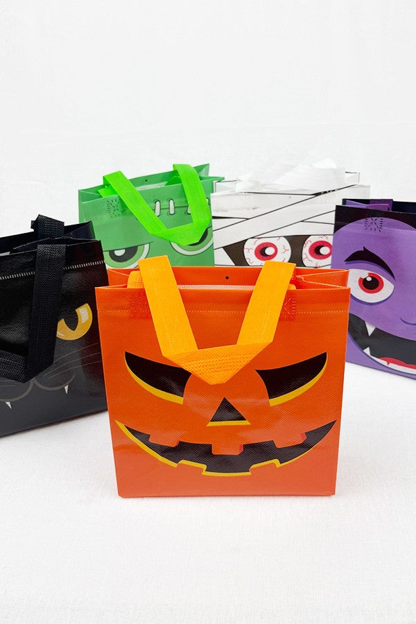 Trick Or Treat reusable Tote Bag