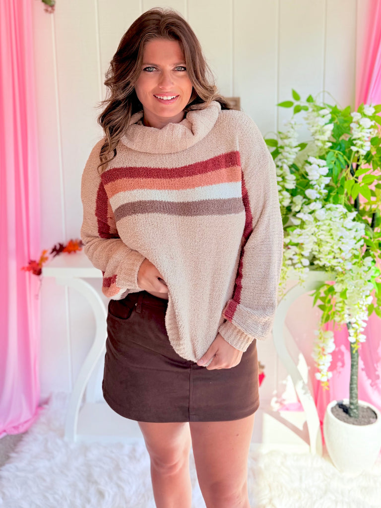 Weekend Getaway Sweater - Taupe