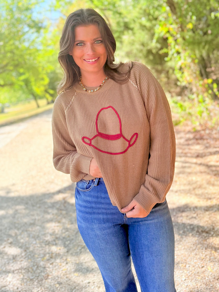 Hats Off Knit Sweater by 2Fly