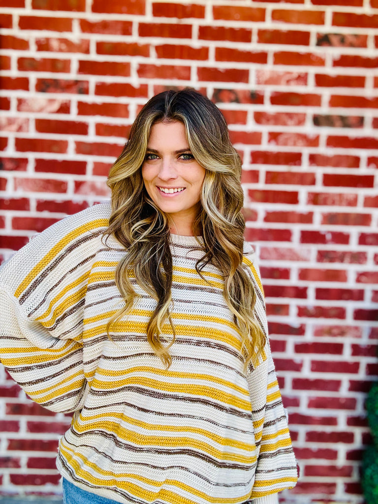 Perfect Opportunity Sweater - Mustard