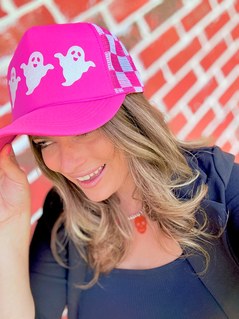 The Pink Ghosty Trucker Hat