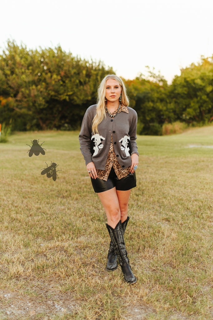 CATTLE CARDI *BLK BALDY: