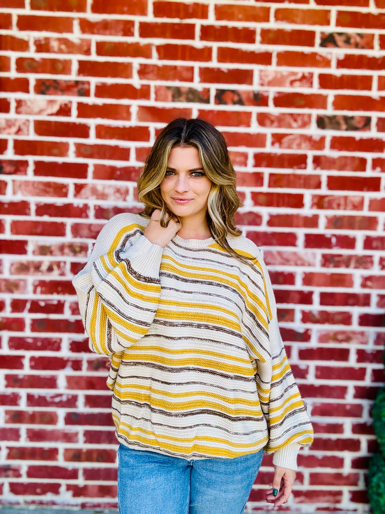 Perfect Opportunity Sweater - Mustard