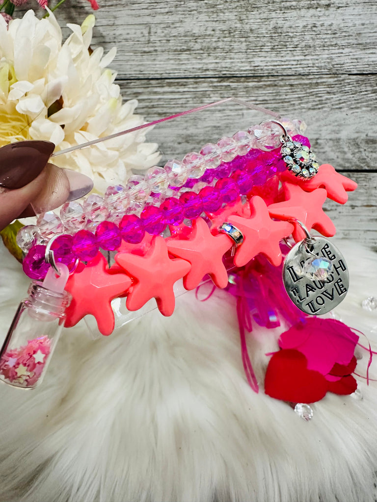 Pink- Starbright Pastel Bracelet Stack