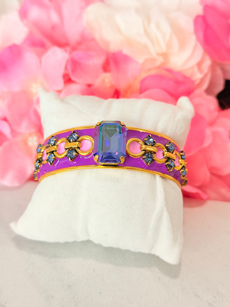 Maribel Swarovski Bracelet Cuff