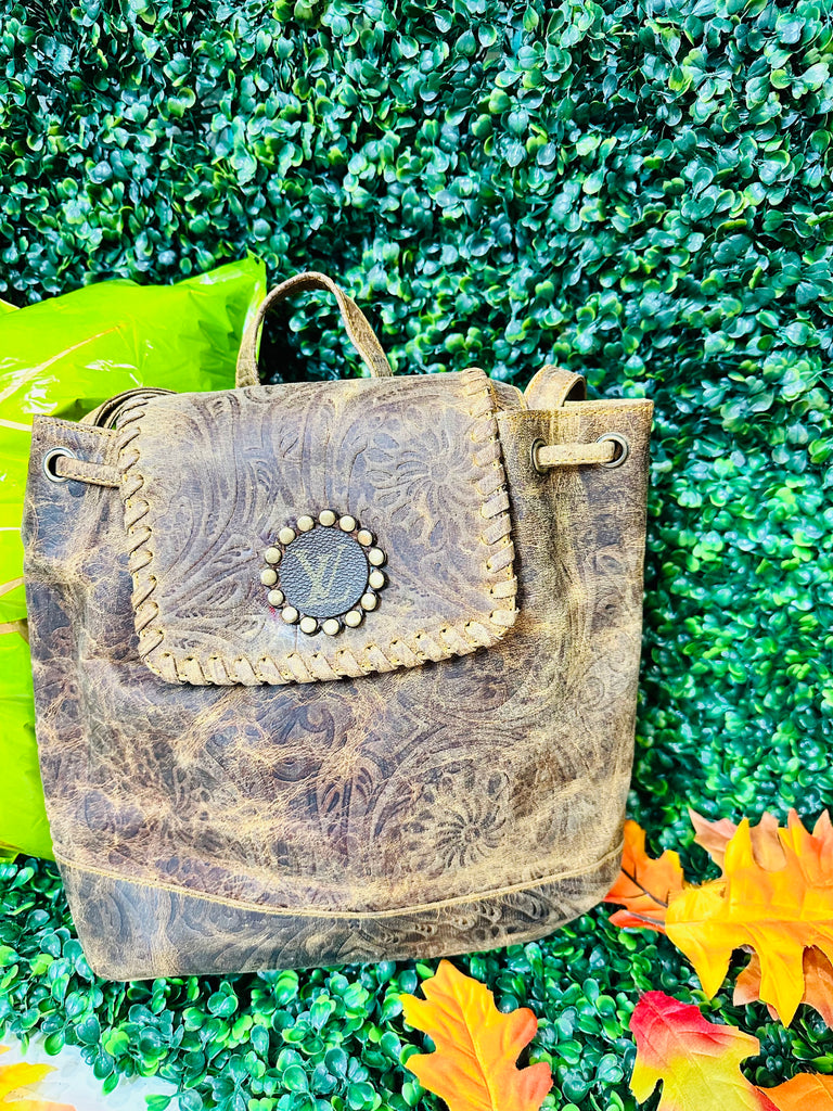Keep It Gypsy Upcycled Stella Handbag Black & Leopard – Rustic