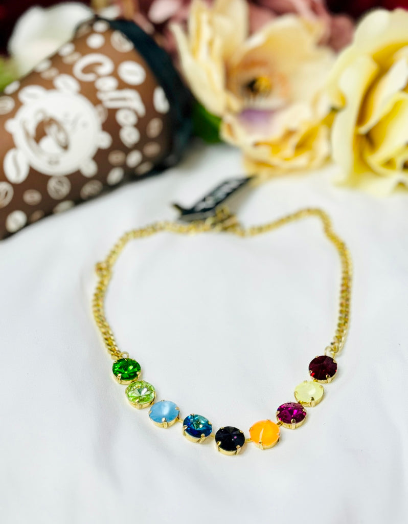 Rainbow Mini Sofia Necklace