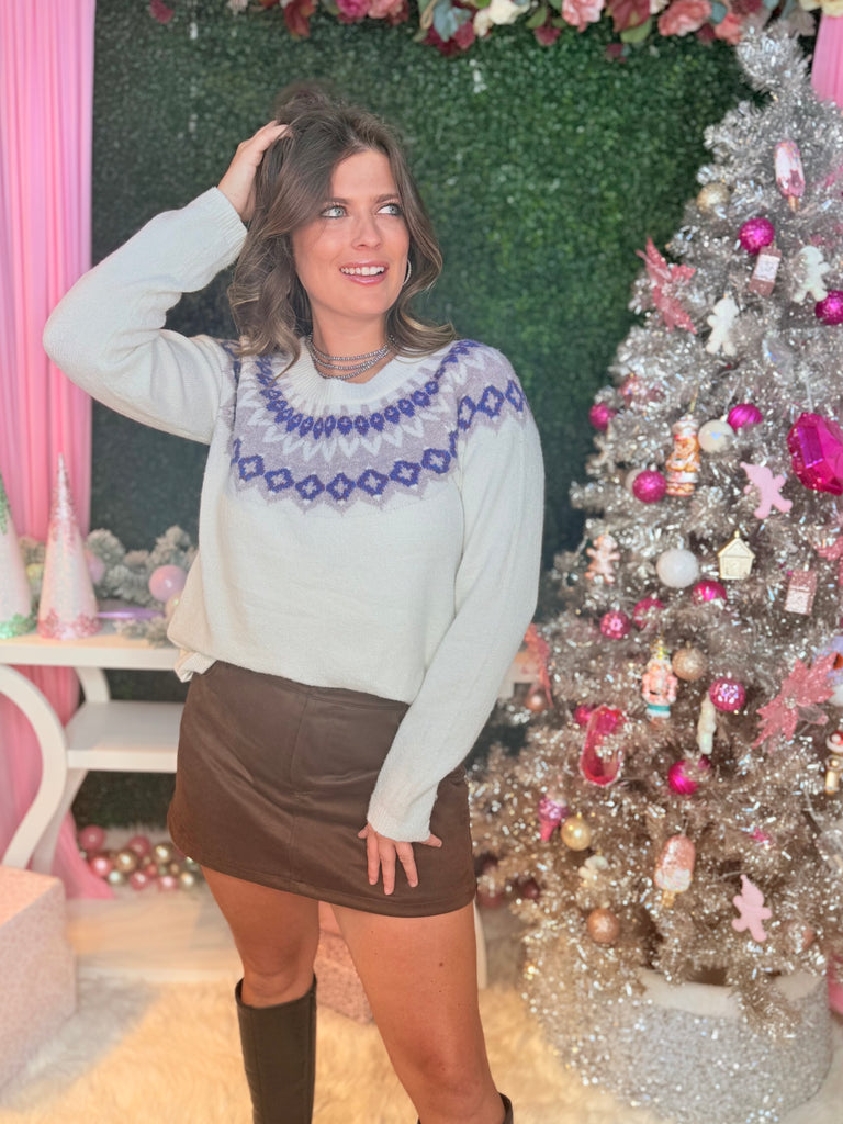 On A Whim Sweater - Cream