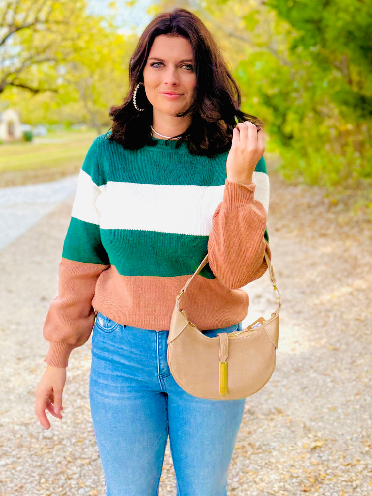 The Everyday Suede Luxe Bag - Khaki