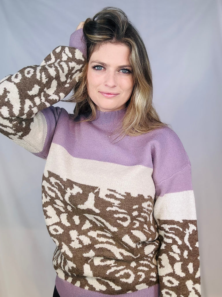 Savanna Stitch Soft Knit Sweater