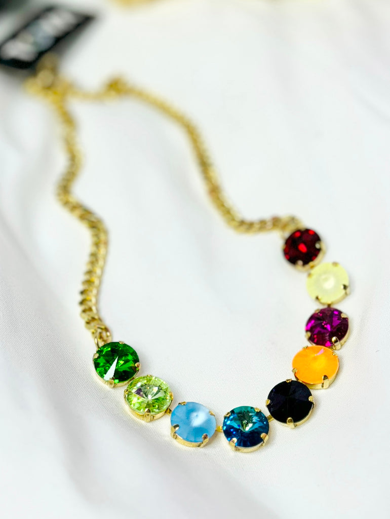 Rainbow Mini Sofia Necklace