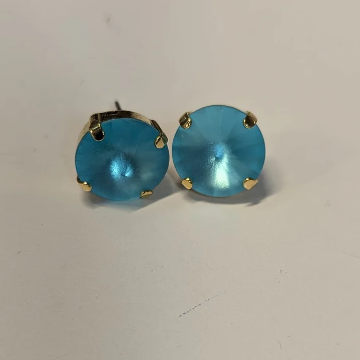 Swarovski The Basics Studs in Candy Crush -Light Turquoise