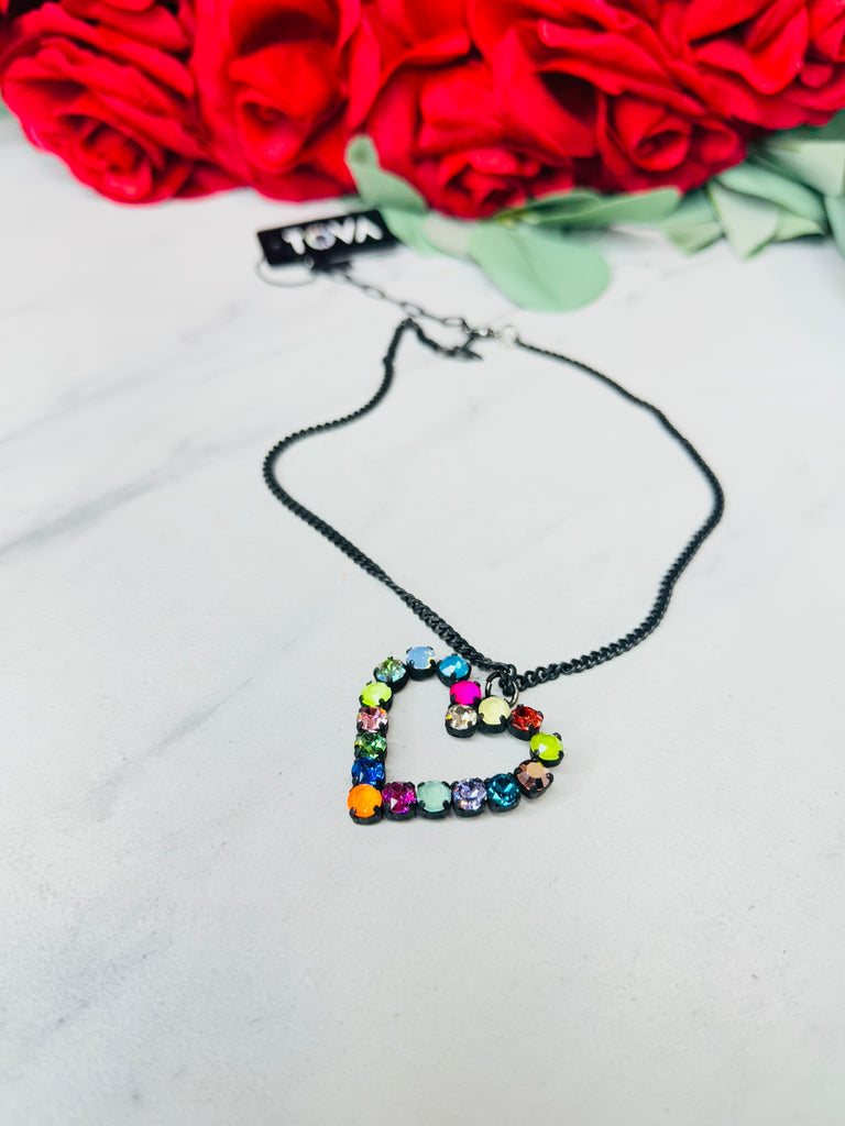 Smutt Mini Heart Swarovski Necklace