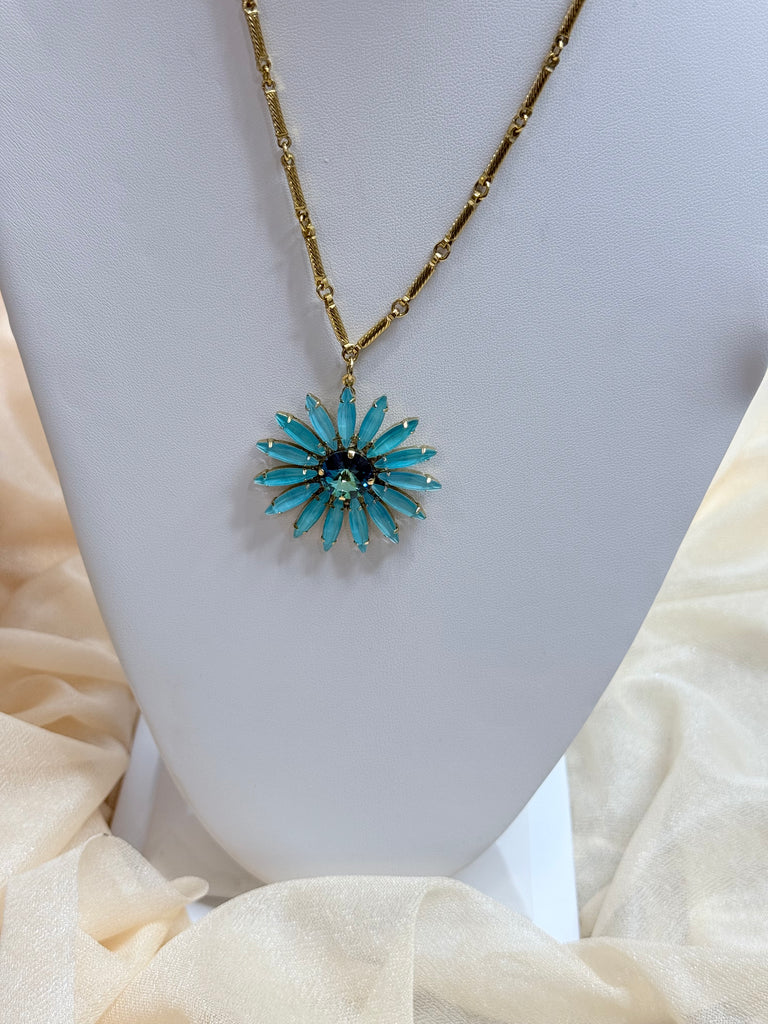 Electric Blue Molly Necklace