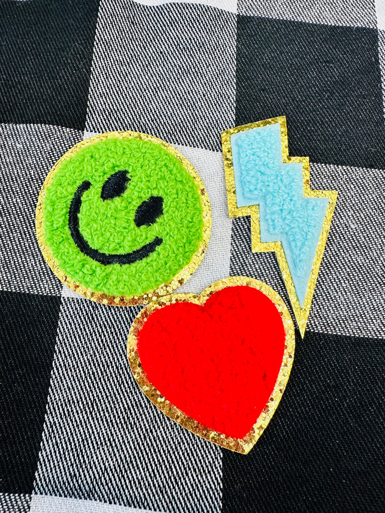 Glitzy Girly Jersey Patches (Options!)