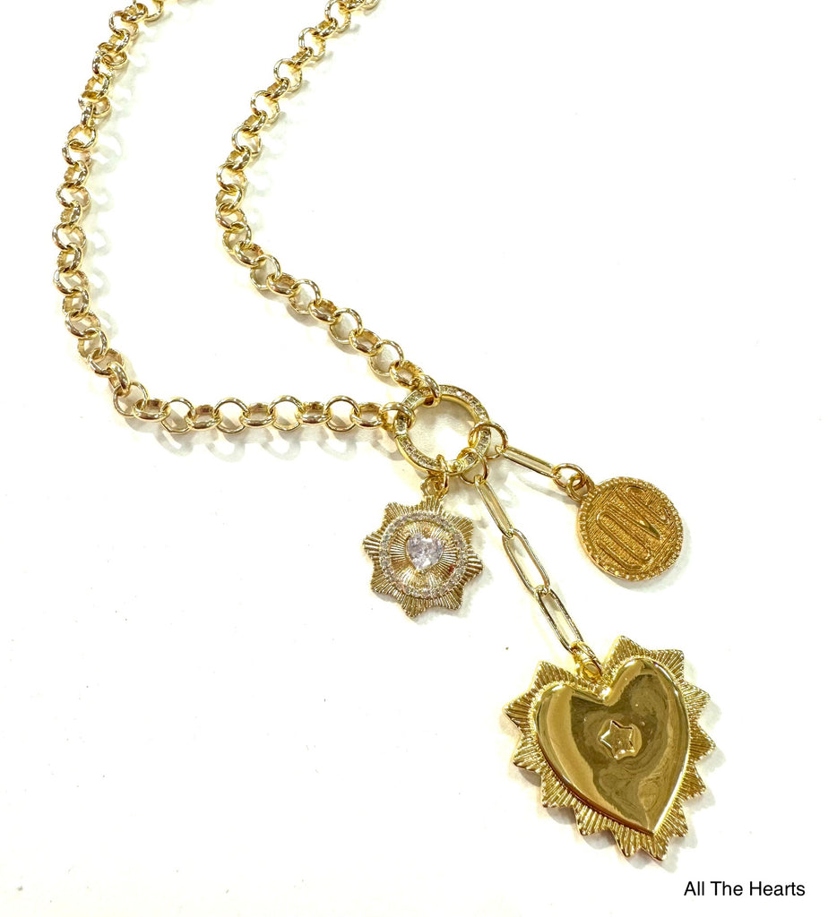 All The Hearts Necklace