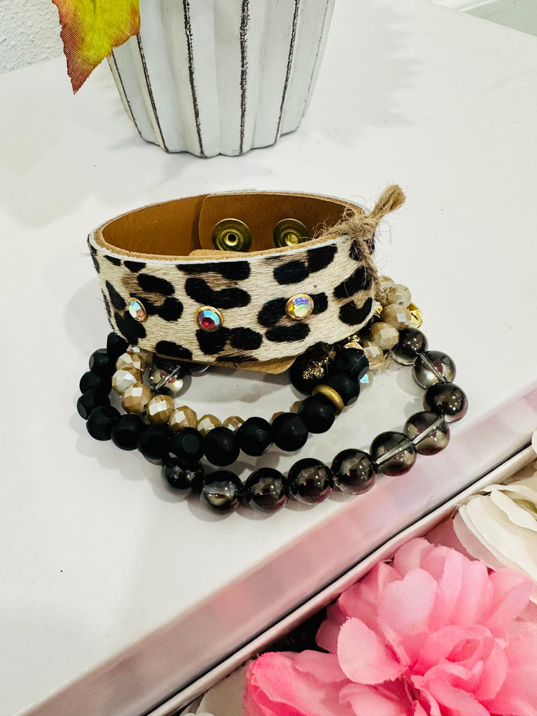 Wild About Jewels Cuff & Bracelet Set