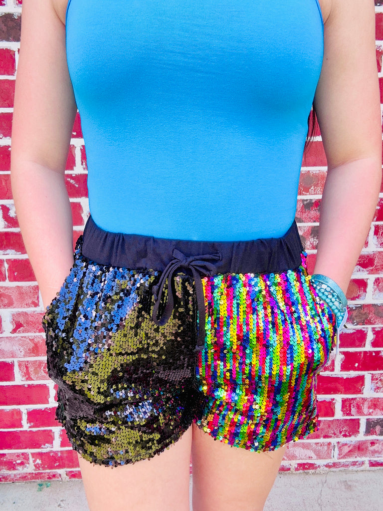 Moves To Make Sequin Everyday Shorts
