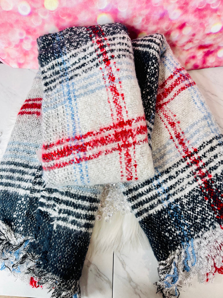 Happy To Be Home Poncho-ONE SIZE