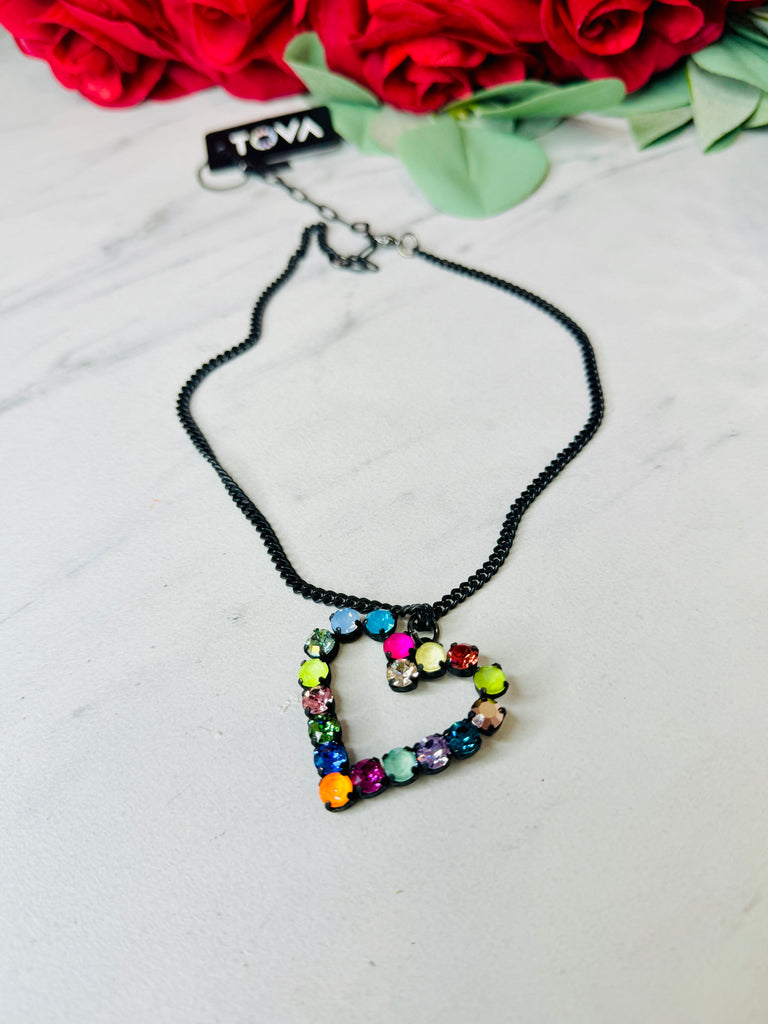Smutt Mini Heart Swarovski Necklace