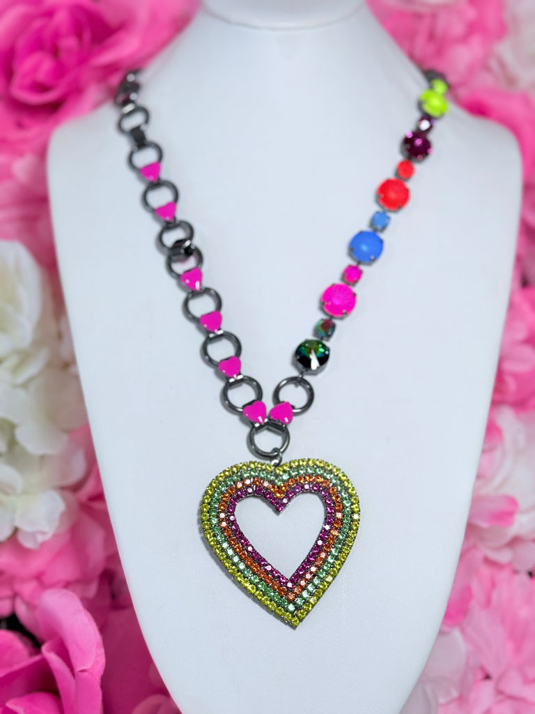 ALL THE HEARTS Swarovski Necklace