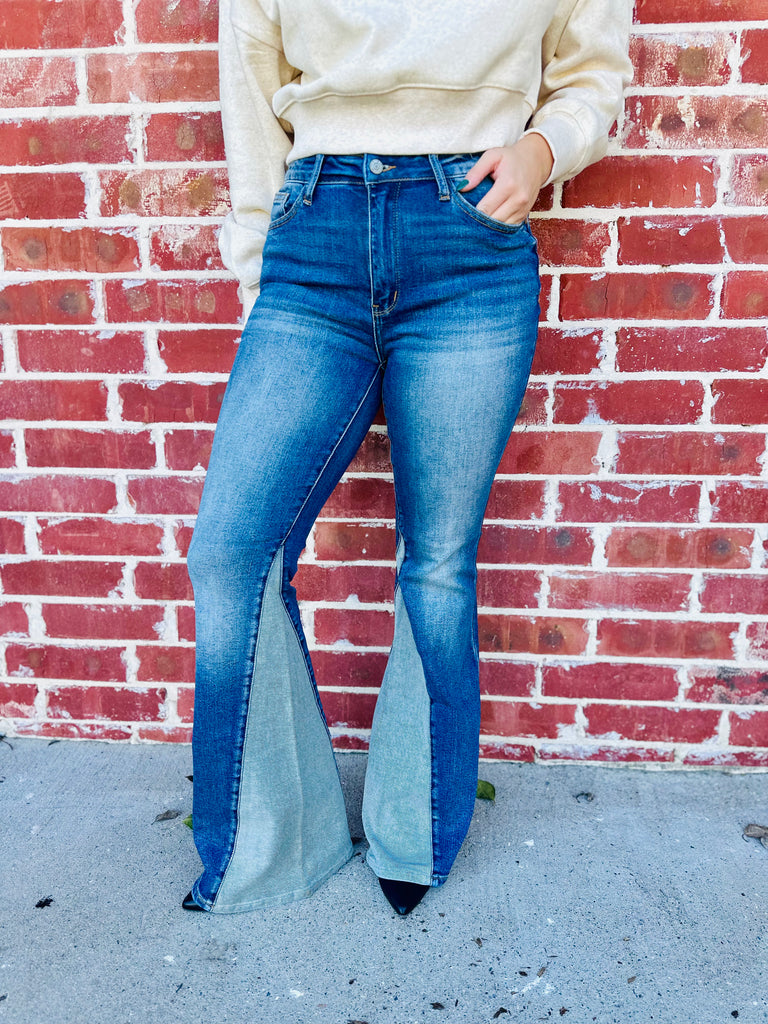 Dual Dare Dolly Flare Denim Jeans