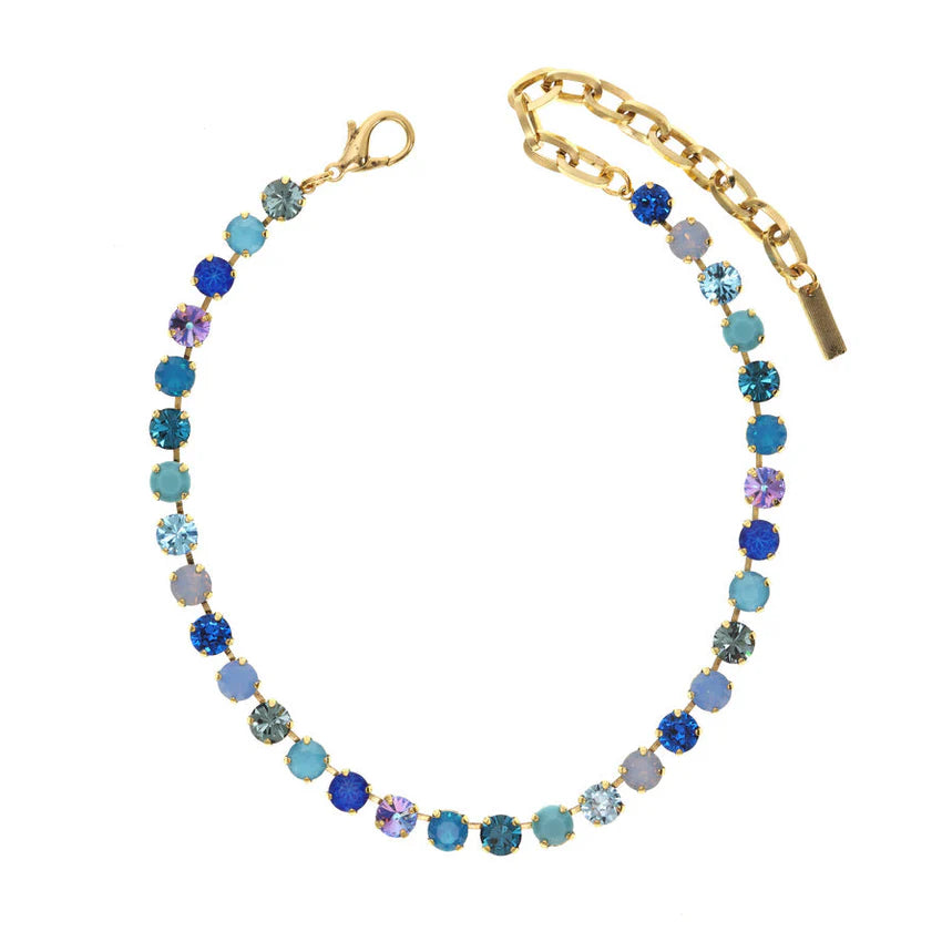 Oakland Blue Mix Swarovski Necklace