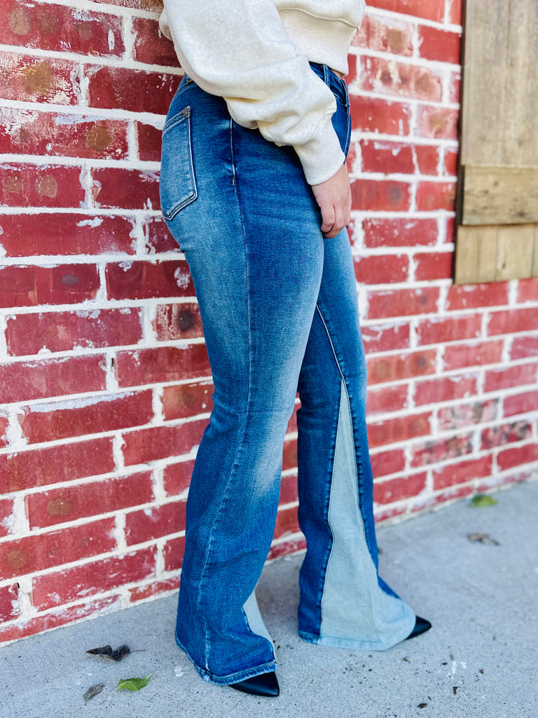 Dual Dare Dolly Flare Denim Jeans