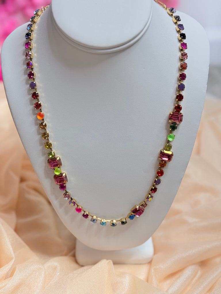 Berries Aaralyn Swarovski Crystal Necklace