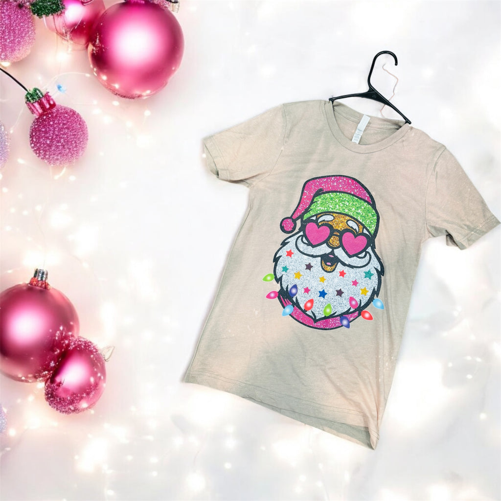 Santa Sparkles Too Graphic Tee