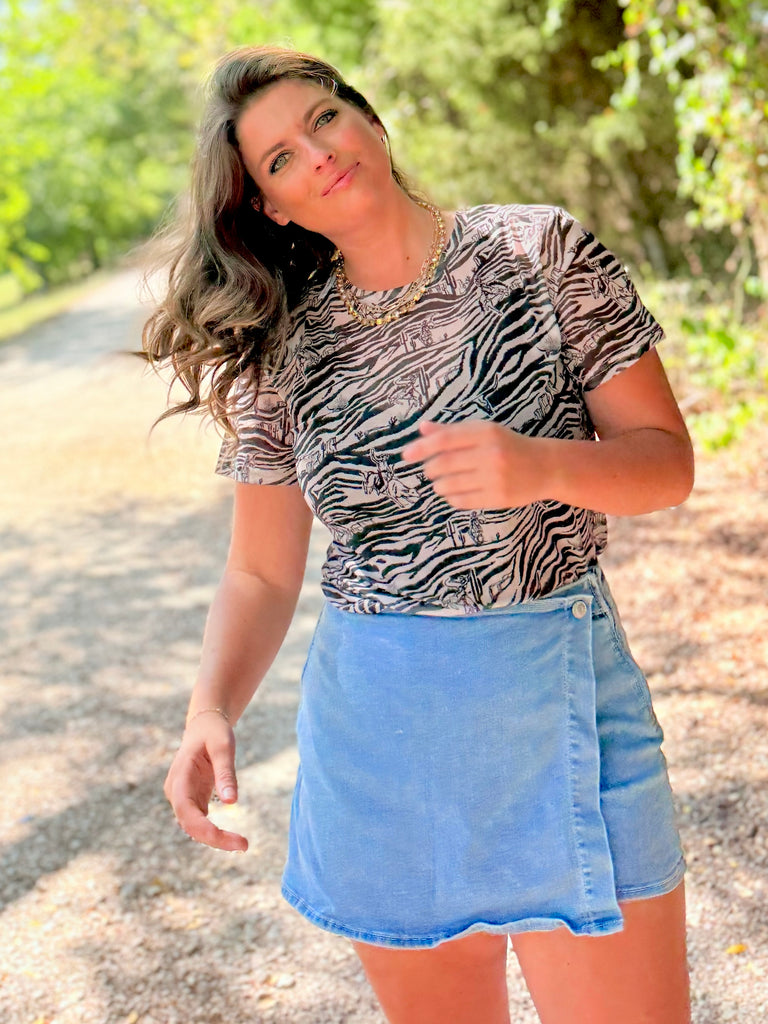 Let's Get Mesh Wild Tee by 2Fly