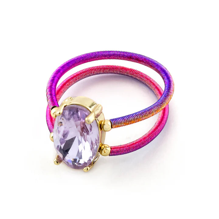 Candy Crush Ring - Purple