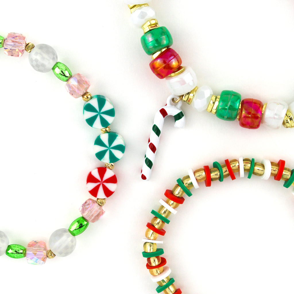 Candy Cane Starter Bracelet Set