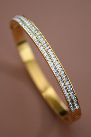 Clear Gold Confident Like Michelle Bangle