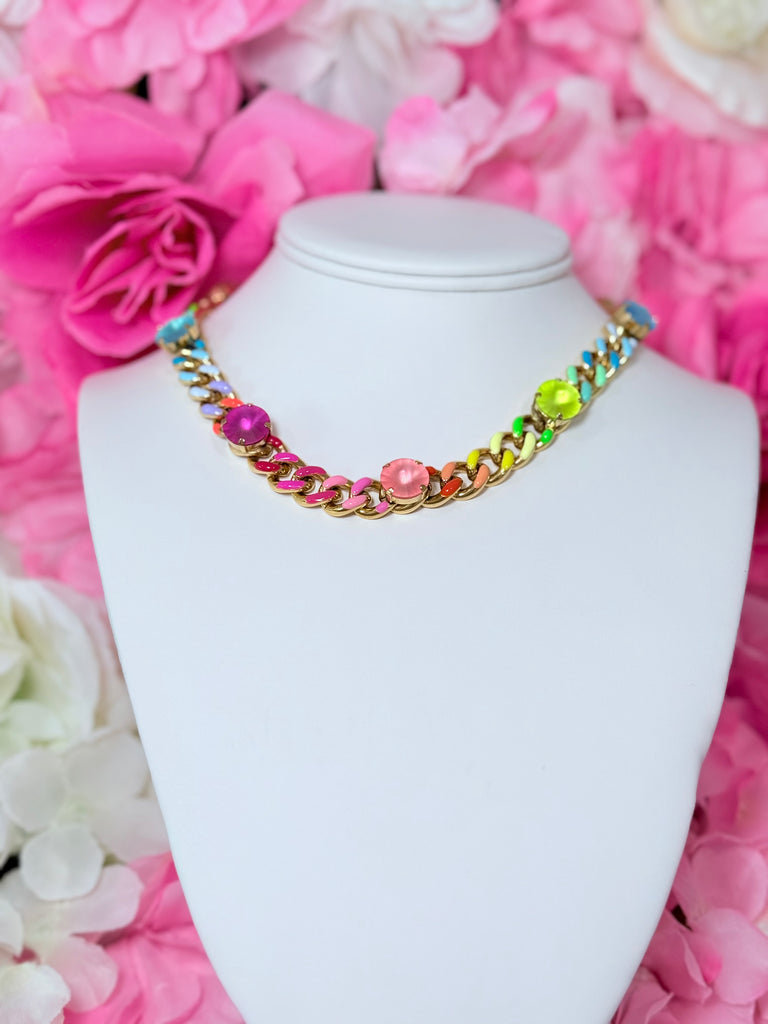 Galileu Swarovski Necklace in Candy Crush