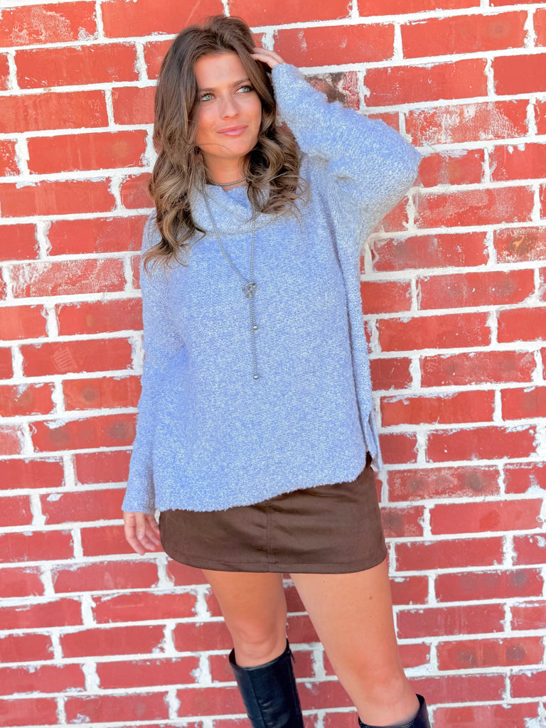 Making Plans Sweater - Light Grey