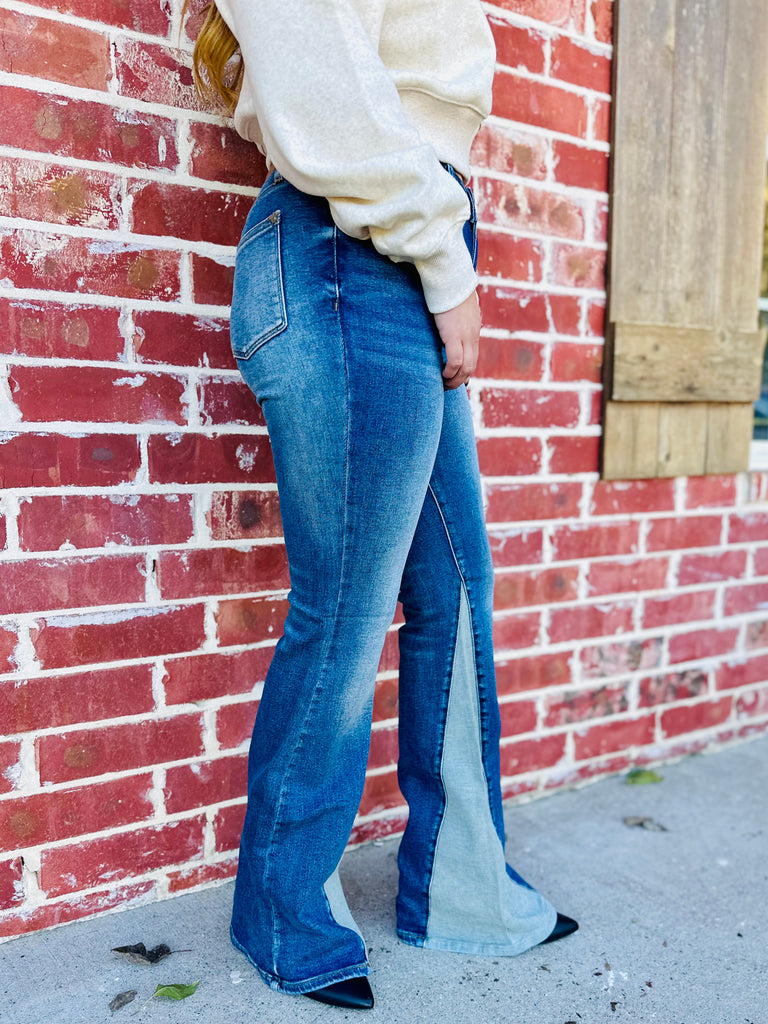 Dual Dare Dolly Flare Denim Jeans