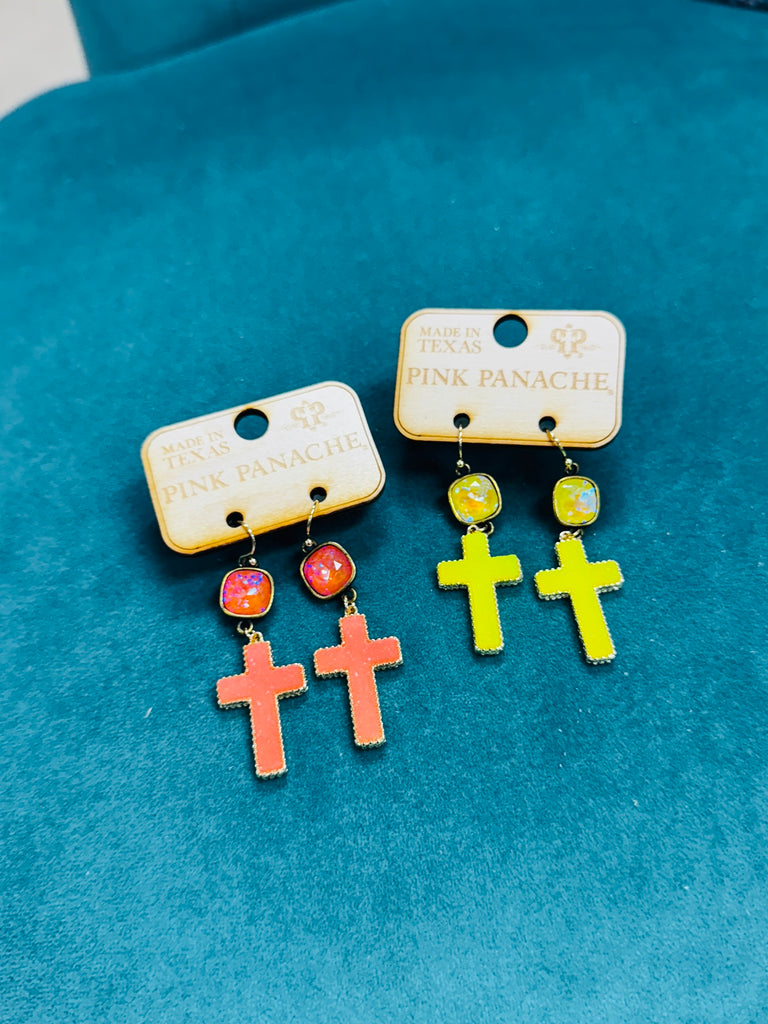 Electric Faithful Summer Neon Earrings