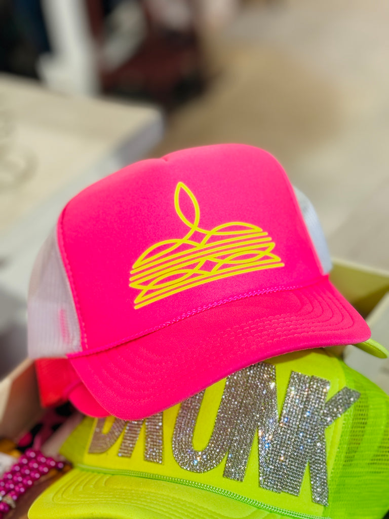 Southern Stiched Neon Summer Trucker Hats