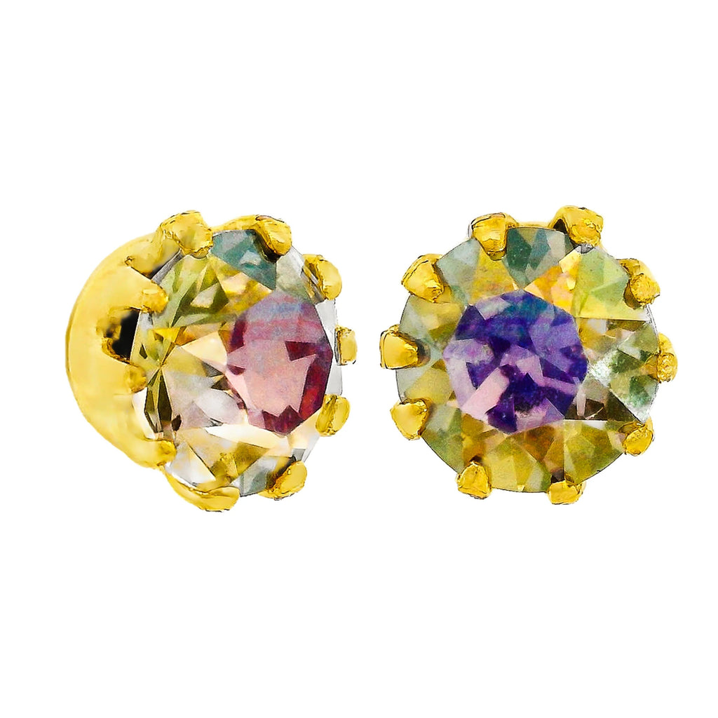 Mini Chrisley Swarovski Stud Earrings - Starlight