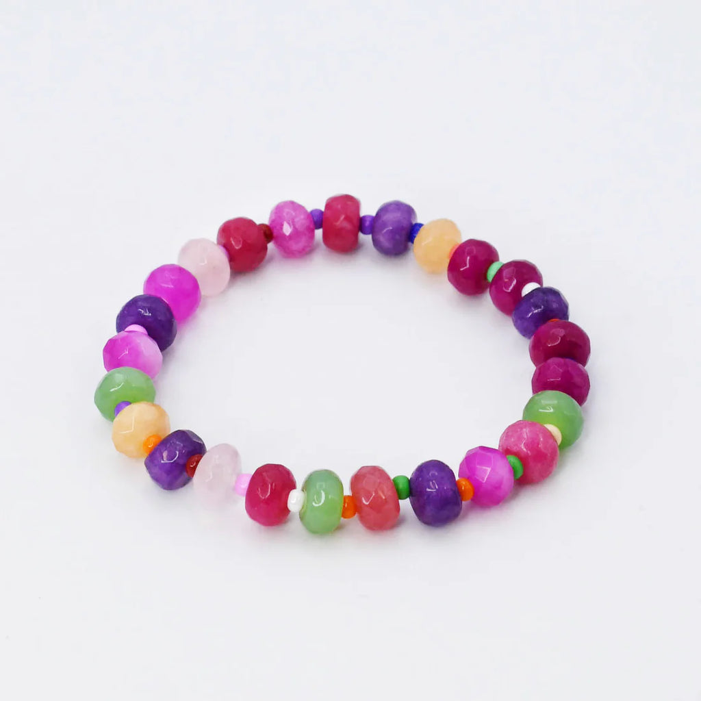 Tutti Agate Gemstone Stone Bracelet