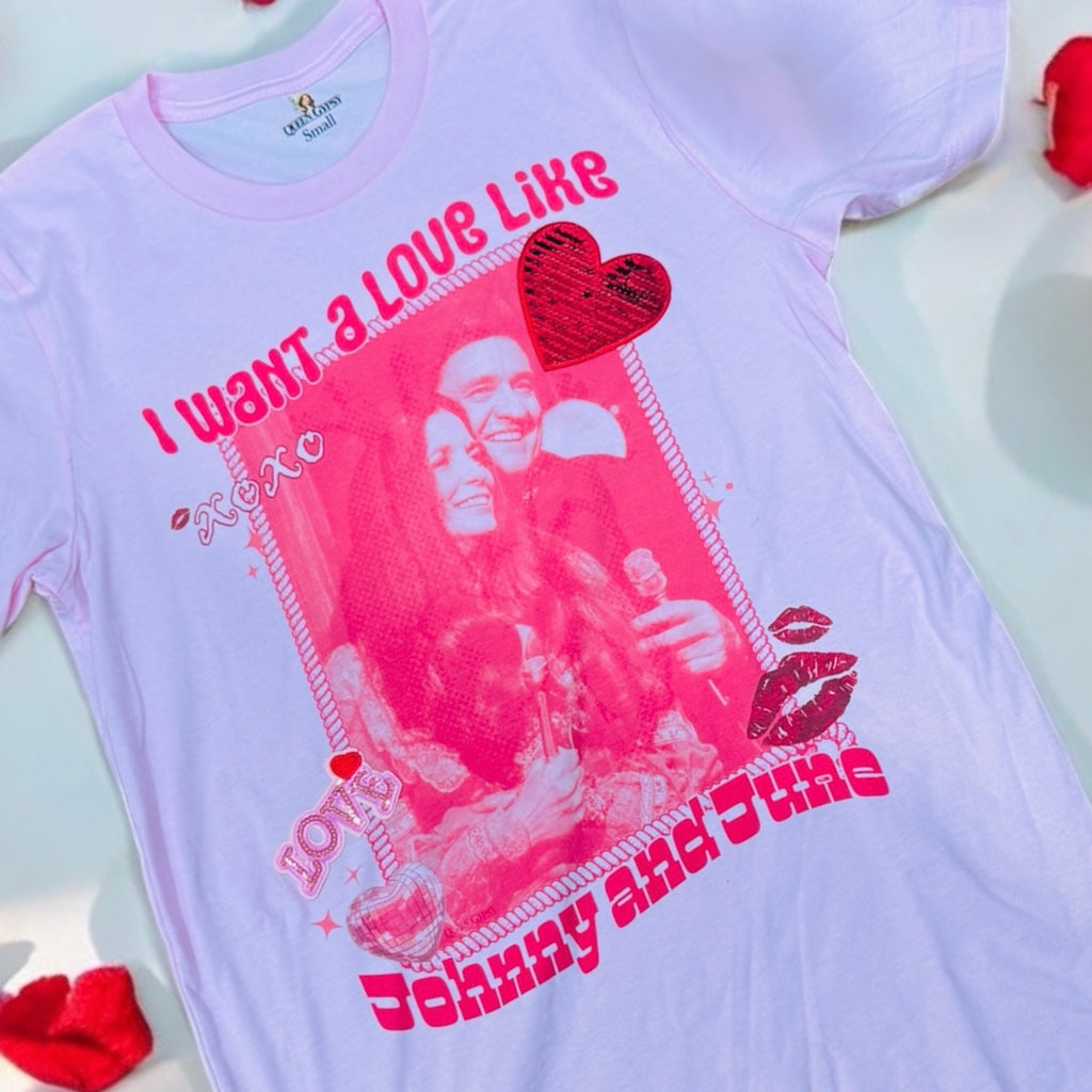 Love Like Johnny & June Graphic T-Shirt