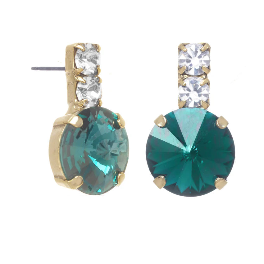 Emerald Dee Stud Earrings