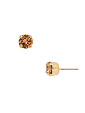 Simple Stud Earrings - Light Colorado