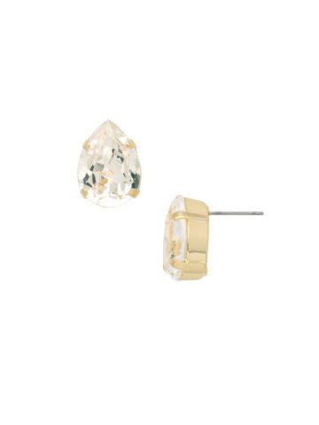 Eileen Stud Earrings - Crystal