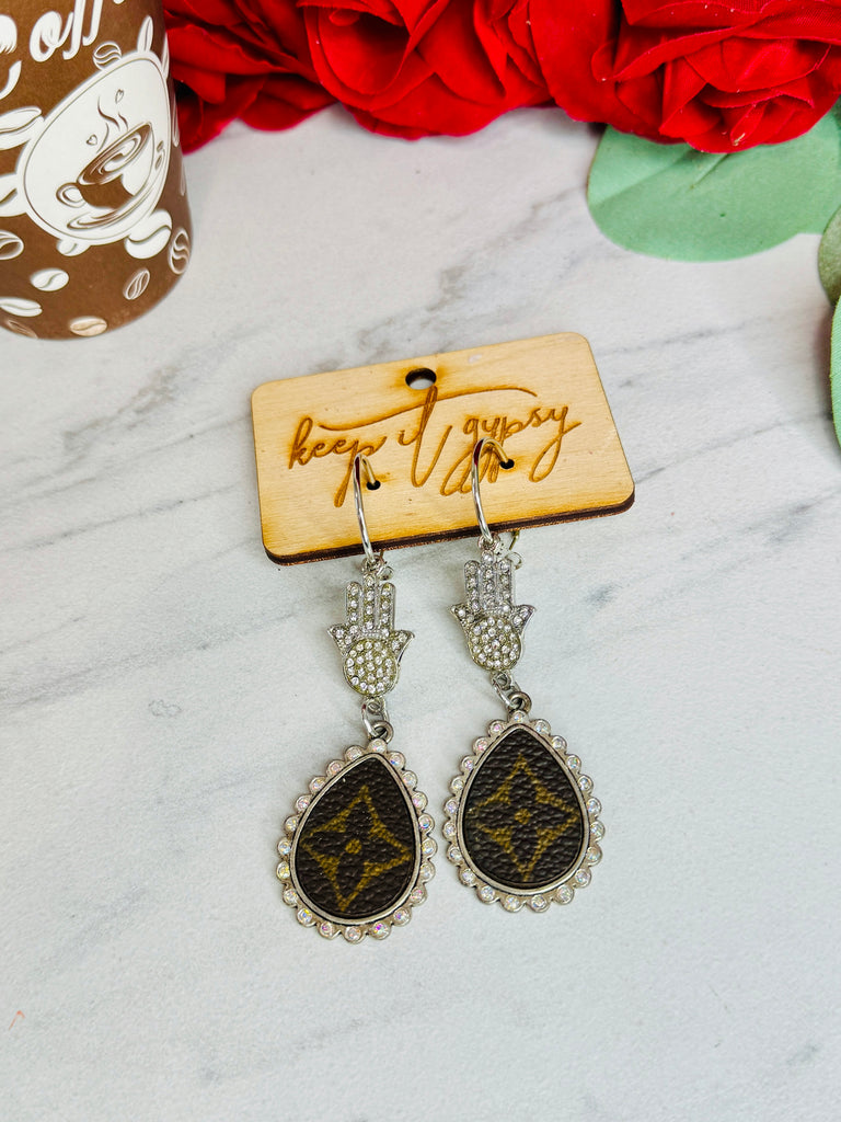 Lux Leather Minis Earrings