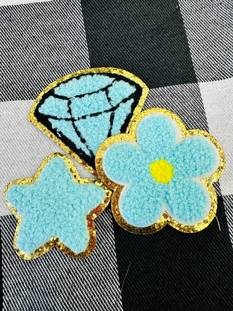 Glitz Girly Jersey Patches (Options!)