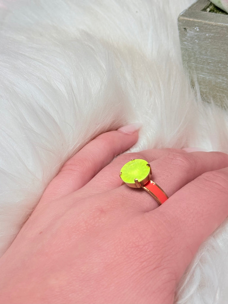 Tinsley Neons & Swarovski Ring