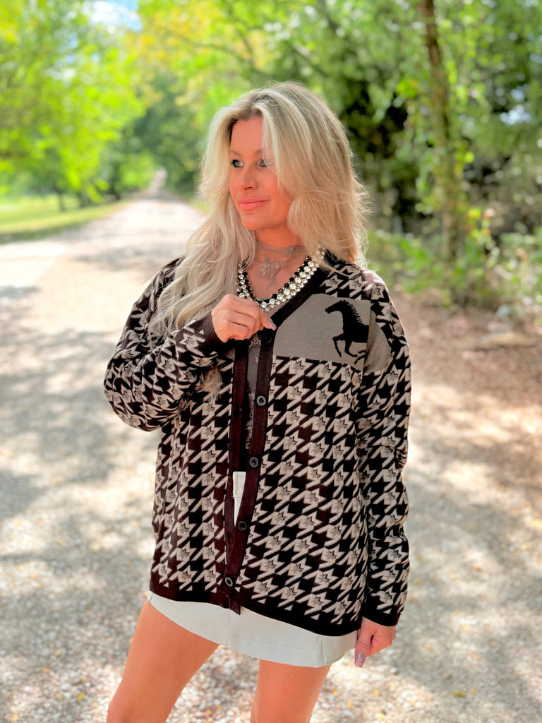 Uptown Pony Cardi By 2Fly